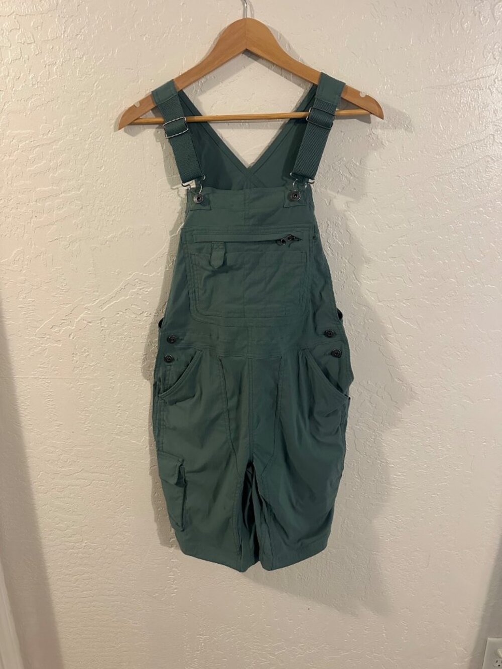 Duluth Green Heirloom Gardening Short Overall Bibs Outdoor Yard Workwear